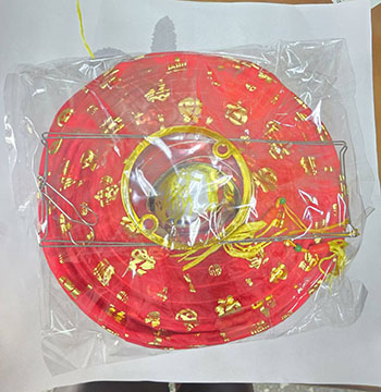 百福綢布燈籠包裝