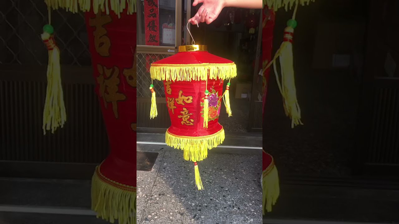 雙層燈籠-綢布款