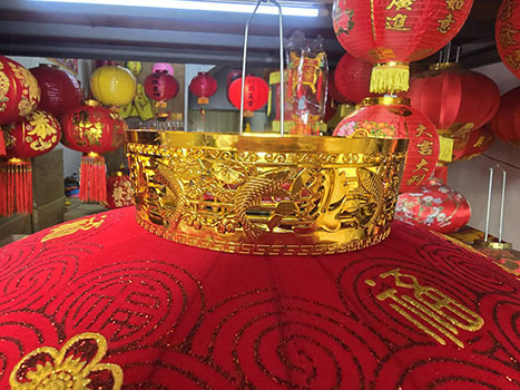 迎福款-絨布燈籠上方圖