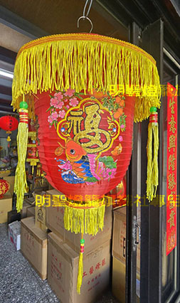 八寶燈籠-魚福款