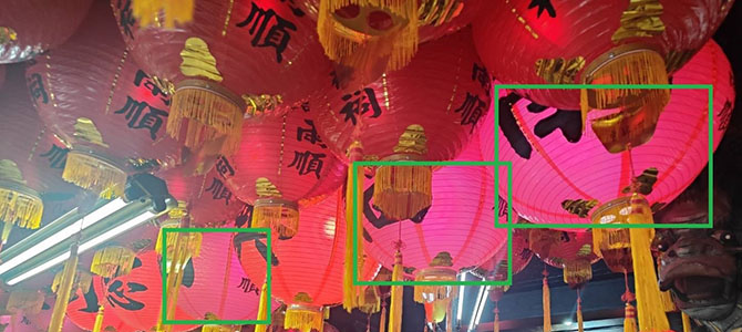 燈泡效果