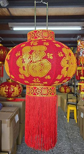 百福款-絨布燈籠